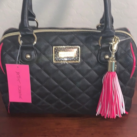 BETSEY JOHNSON BRAND NEW WITH TAGS GORGEOUS SATCHEL HANDBAG - Picture 2 of 13